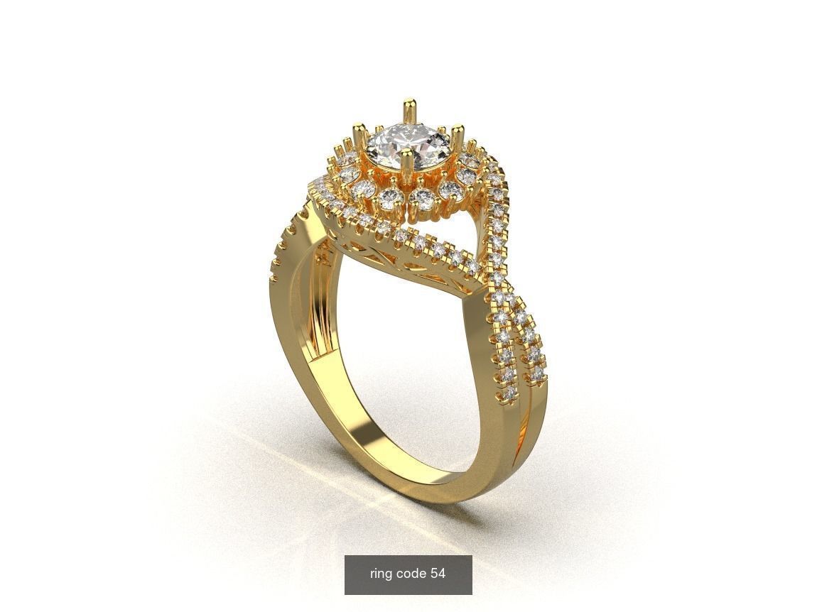 134 womens ring 3D Model Collection_122