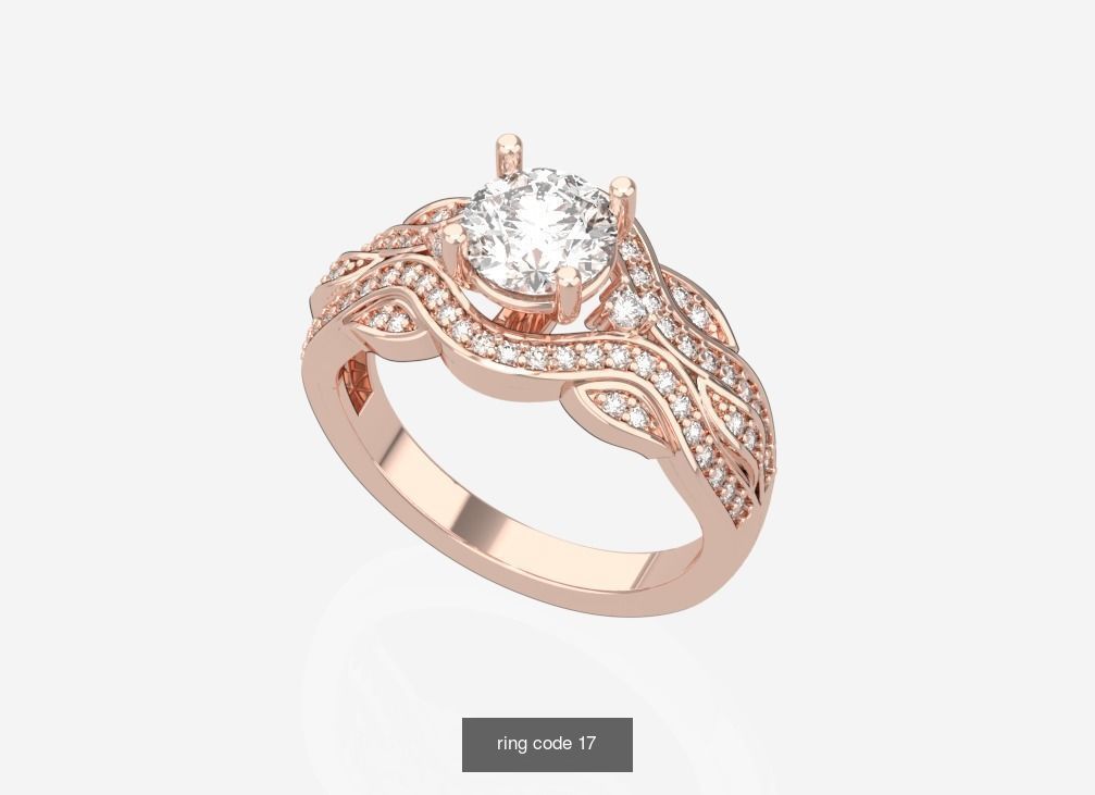 134 womens ring 3D Model Collection_163