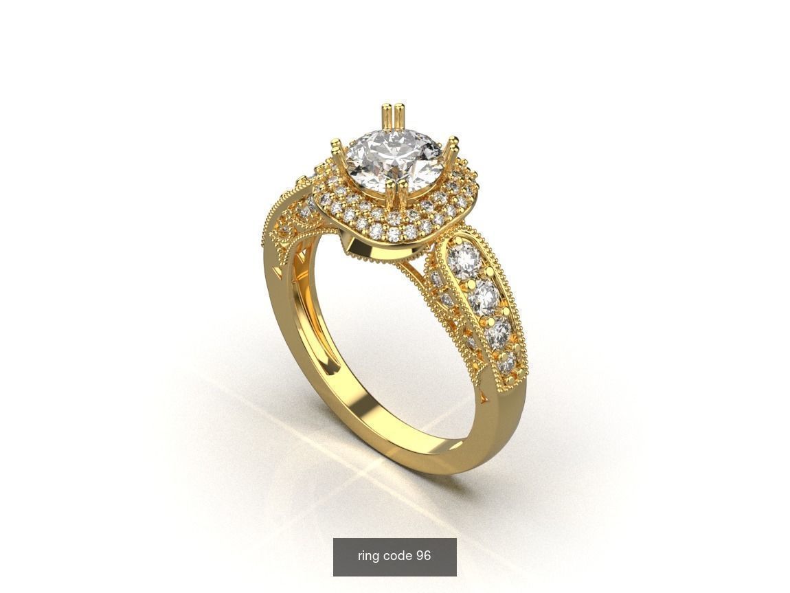 134 womens ring 3D Model Collection_48