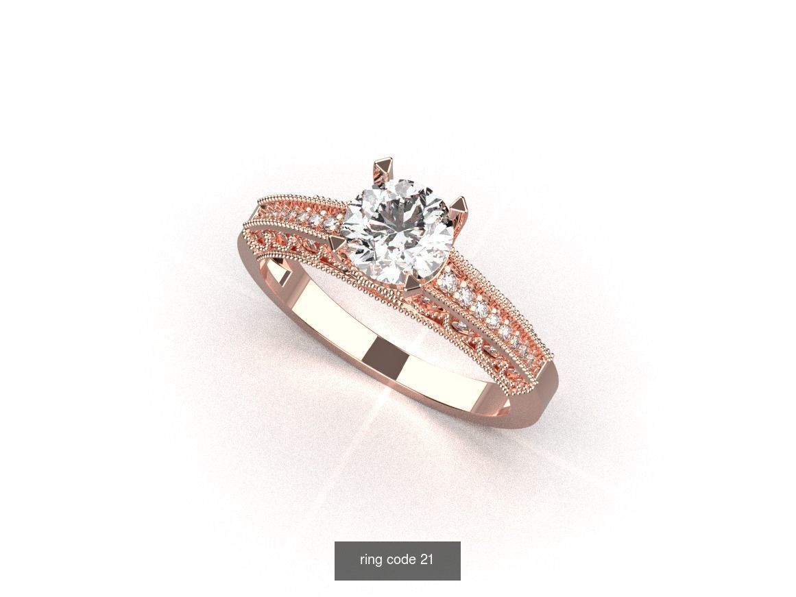 134 womens ring 3D Model Collection_158