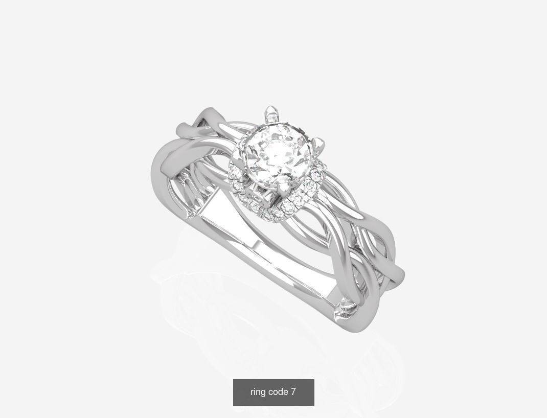 134 womens ring 3D Model Collection_105