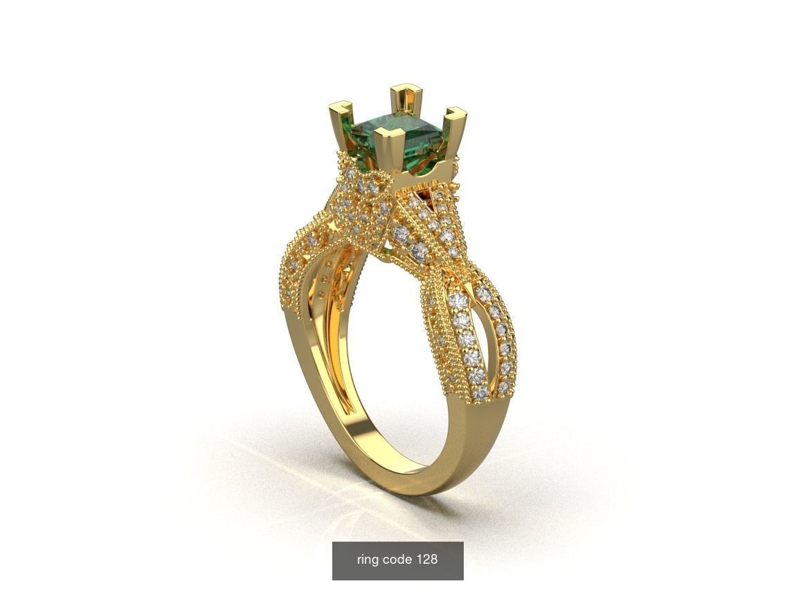 134 womens ring 3D Model Collection_40