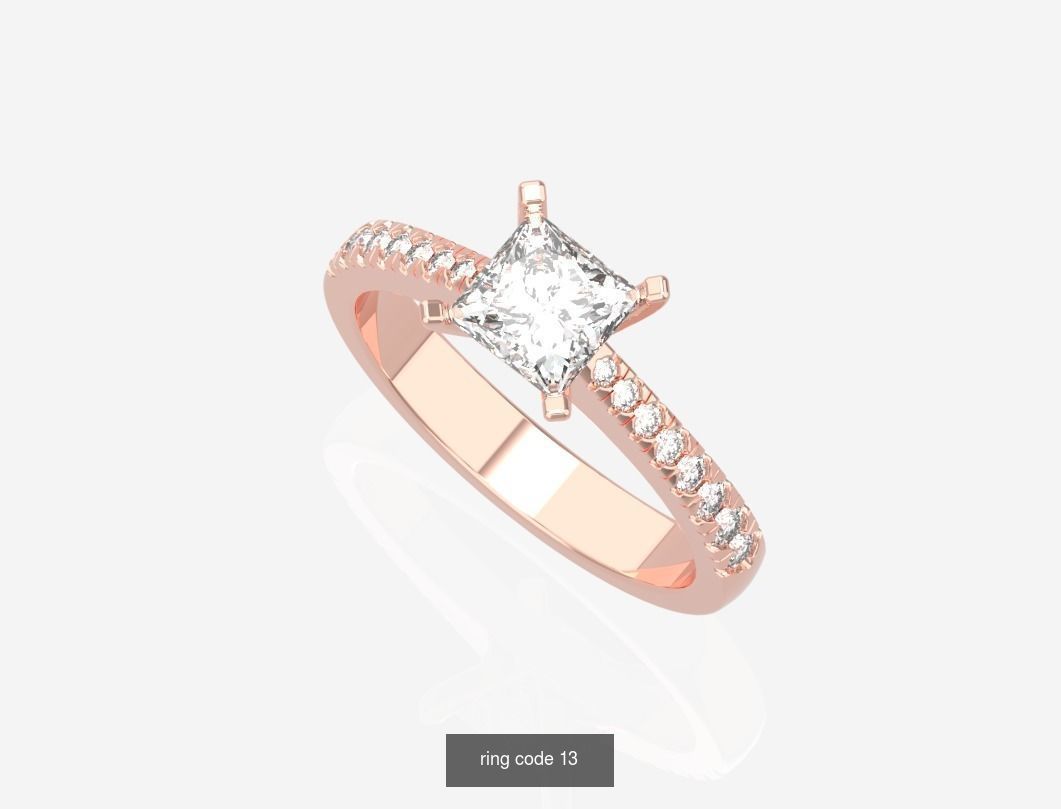134 womens ring 3D Model Collection_38