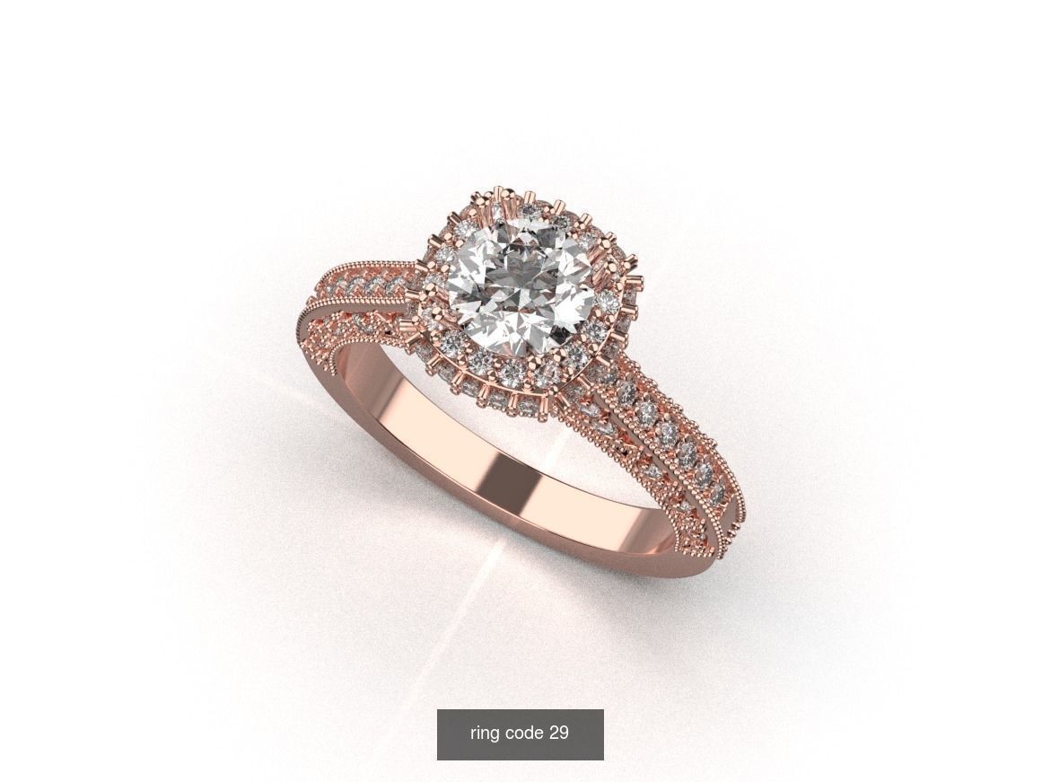 134 womens ring 3D Model Collection_150
