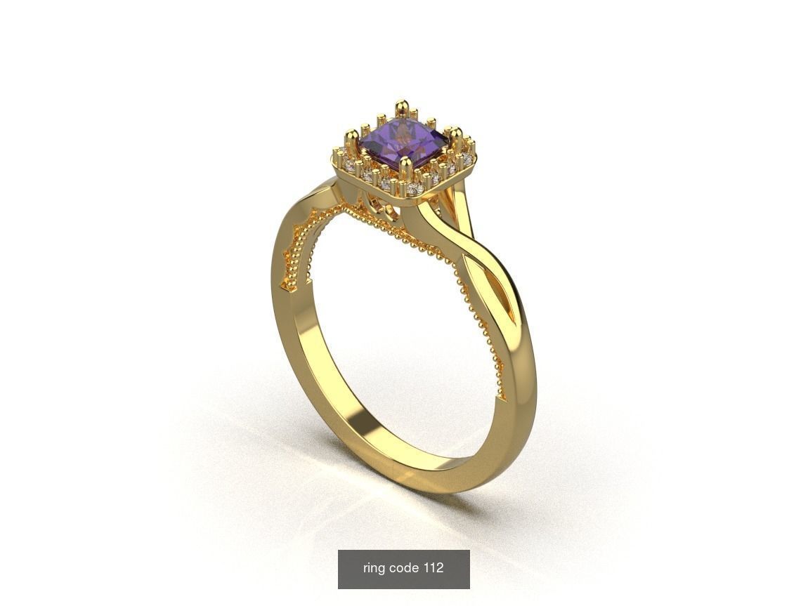 134 womens ring 3D Model Collection_73
