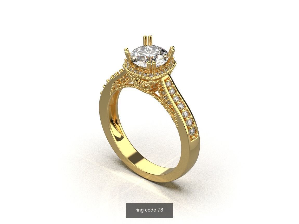 134 womens ring 3D Model Collection_88