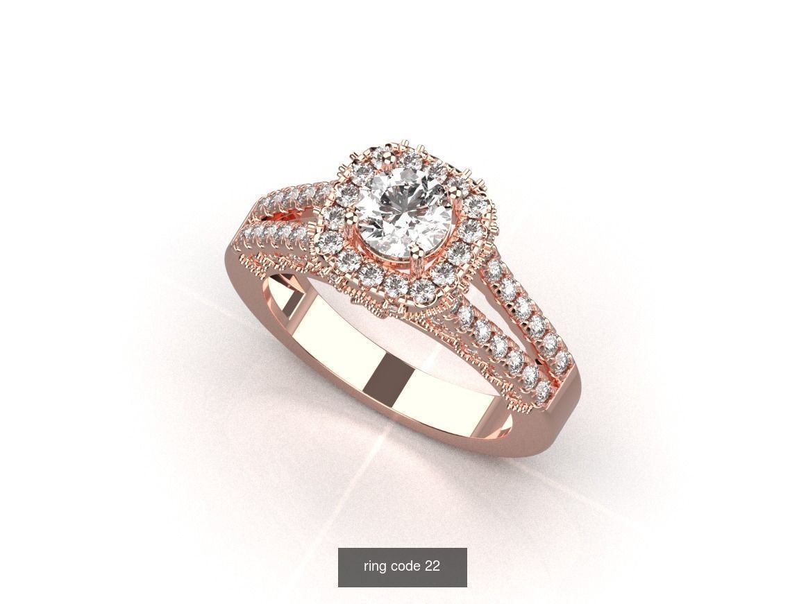 134 womens ring 3D Model Collection_157