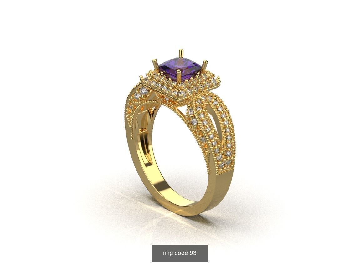 134 womens ring 3D Model Collection_54