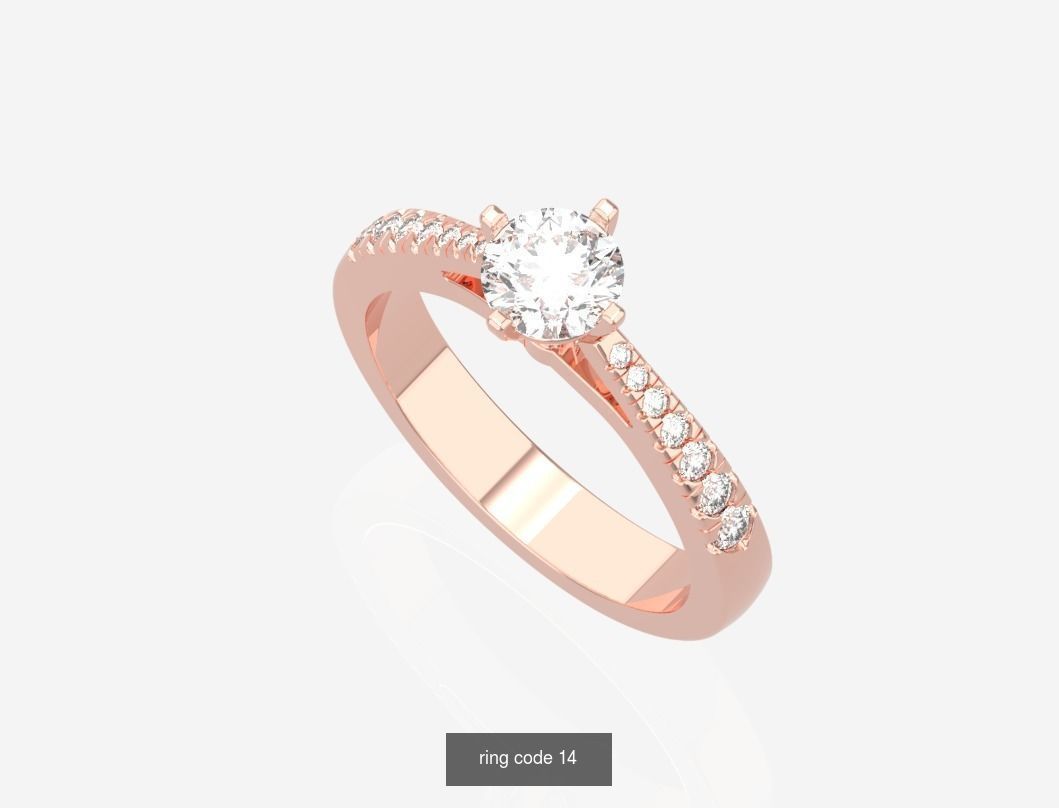 134 womens ring 3D Model Collection_166