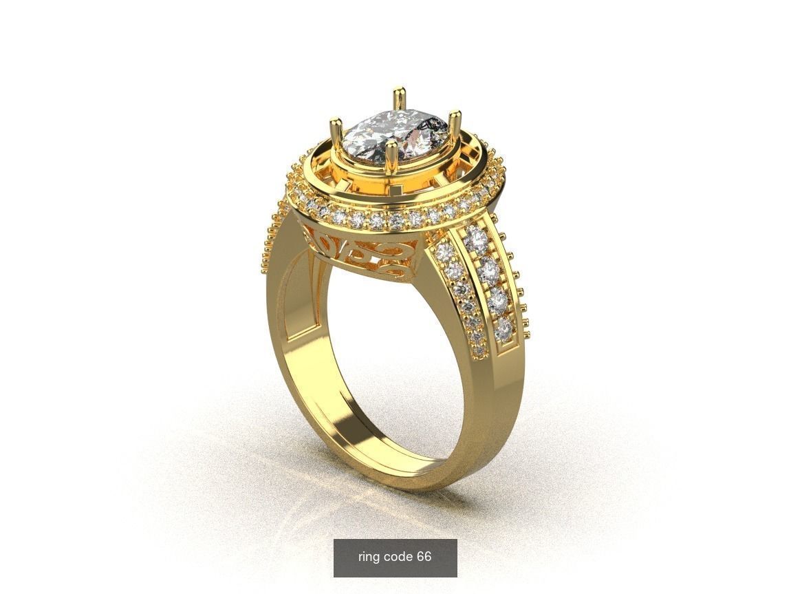134 womens ring 3D Model Collection_109