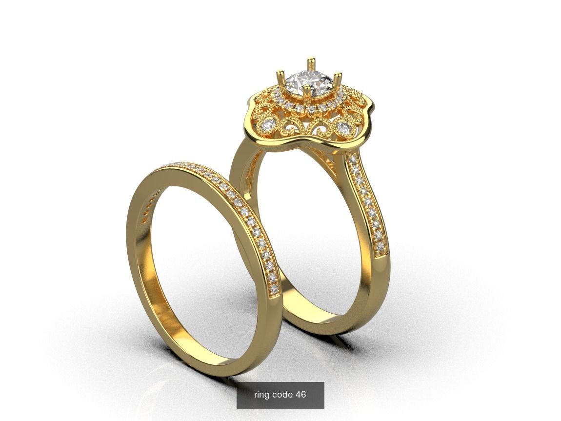 134 womens ring 3D Model Collection_131