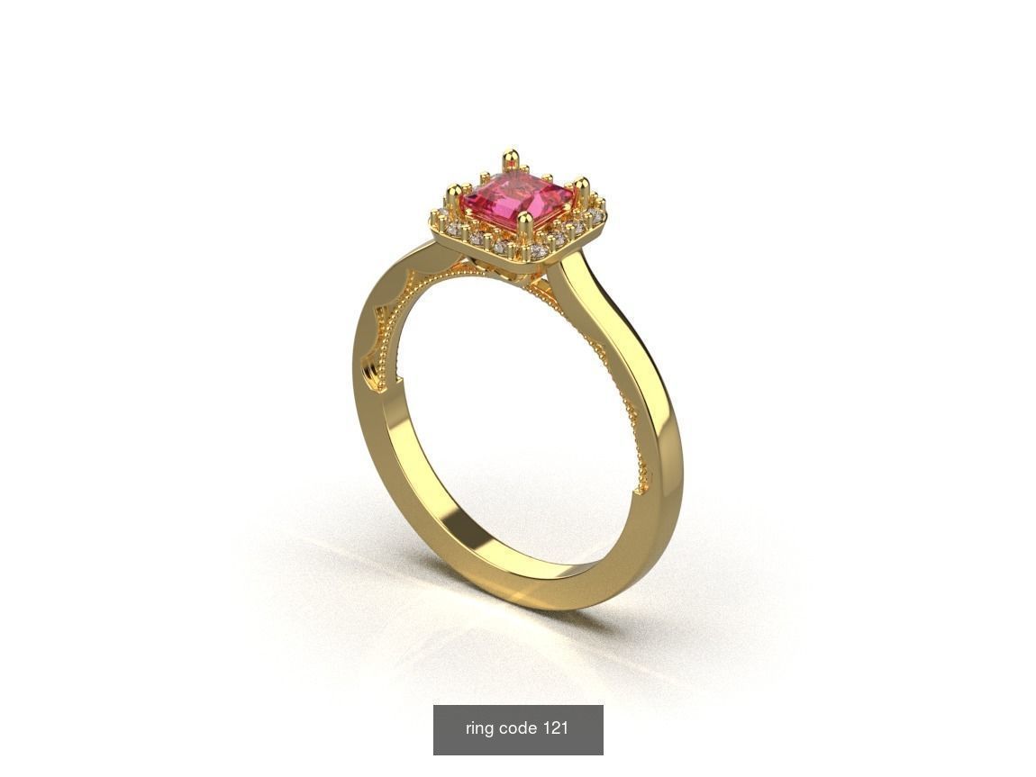 134 womens ring 3D Model Collection_53