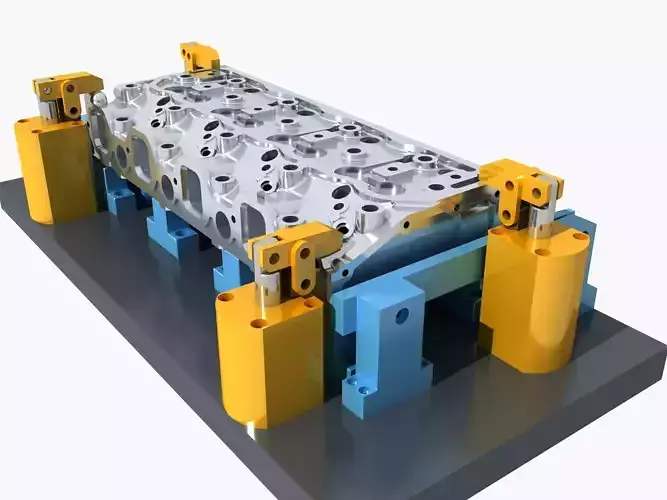  Industrial Equipment 42 - Precision Hydraulic Fixture