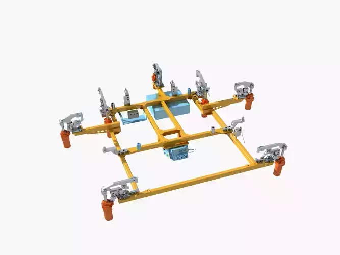 Industrial Equipment 44 - Car Front Floor Fixture