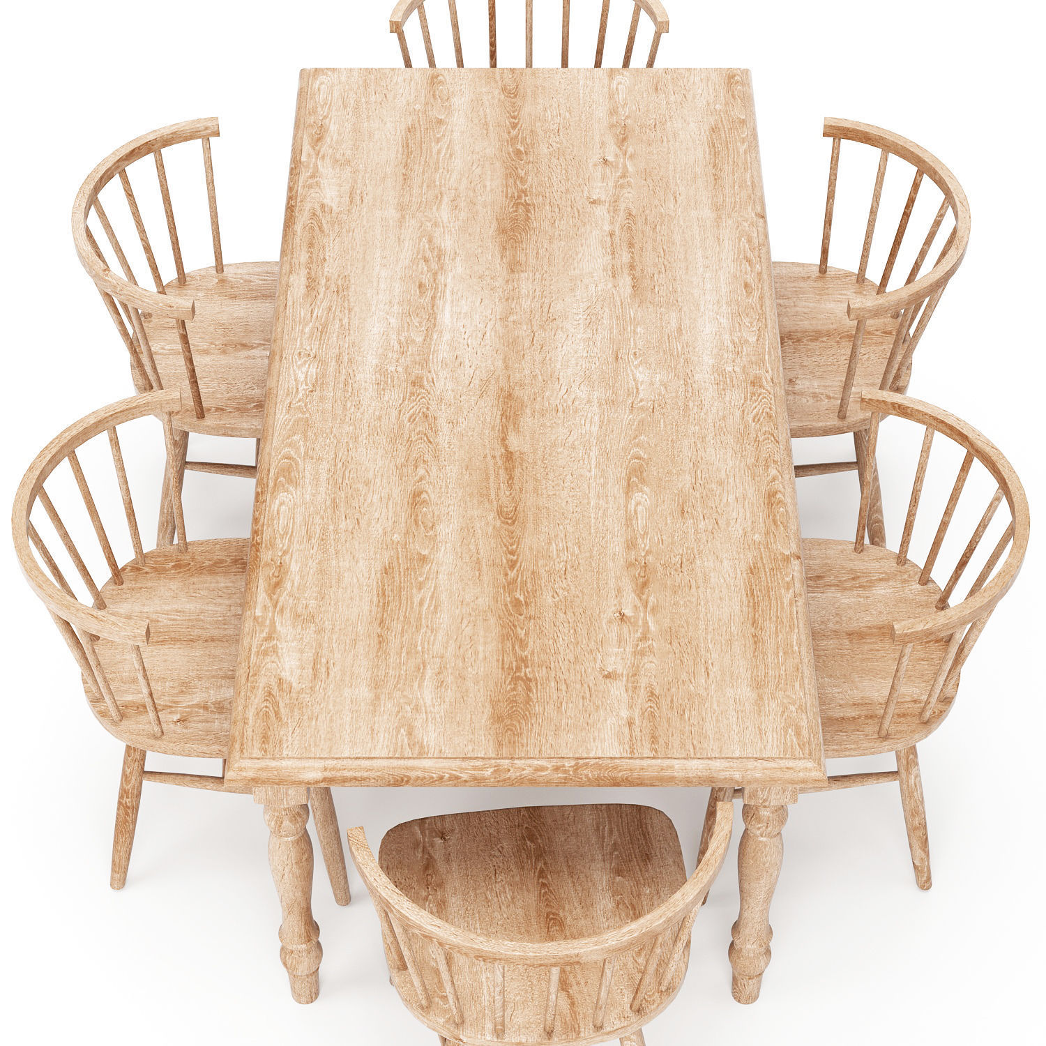 Dining set 35 3D model_1