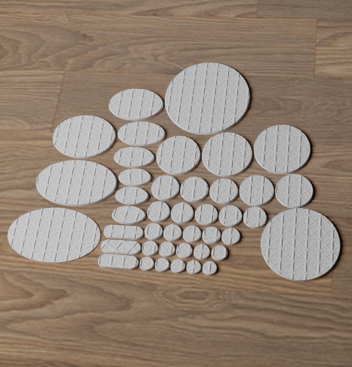 Deck Plating 2 Base Set 3D print model_2