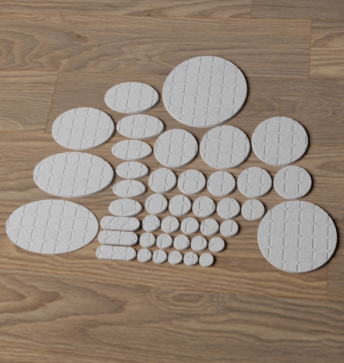 HD Base Set 19 - Large Marble Tiles 3D print model_2