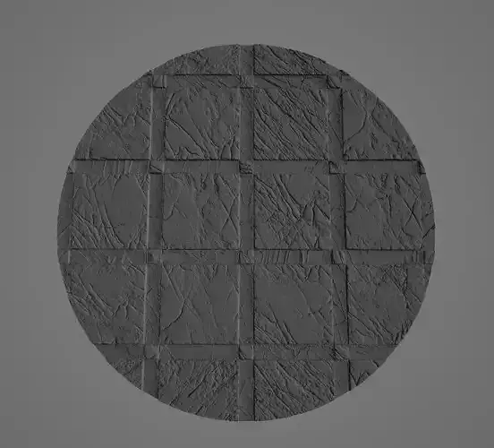 HD Base Set 19 - Large Marble Tiles 3D print model