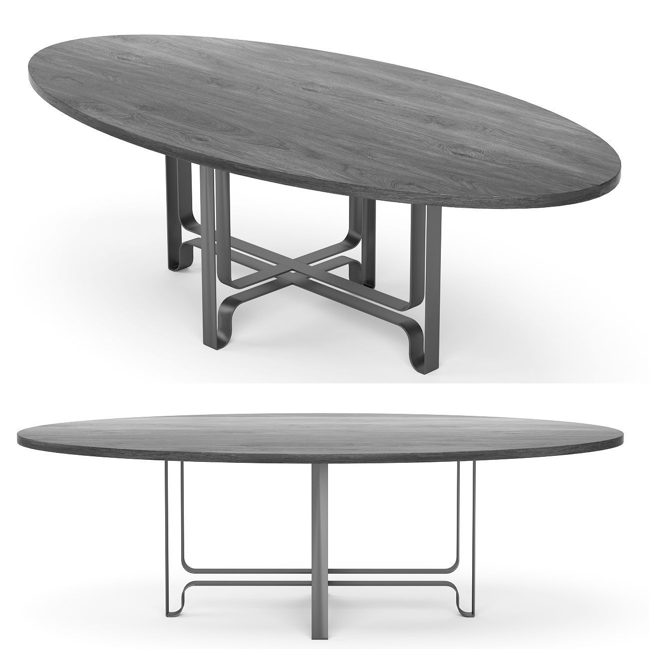 Dining set 36 Free 3D model_3