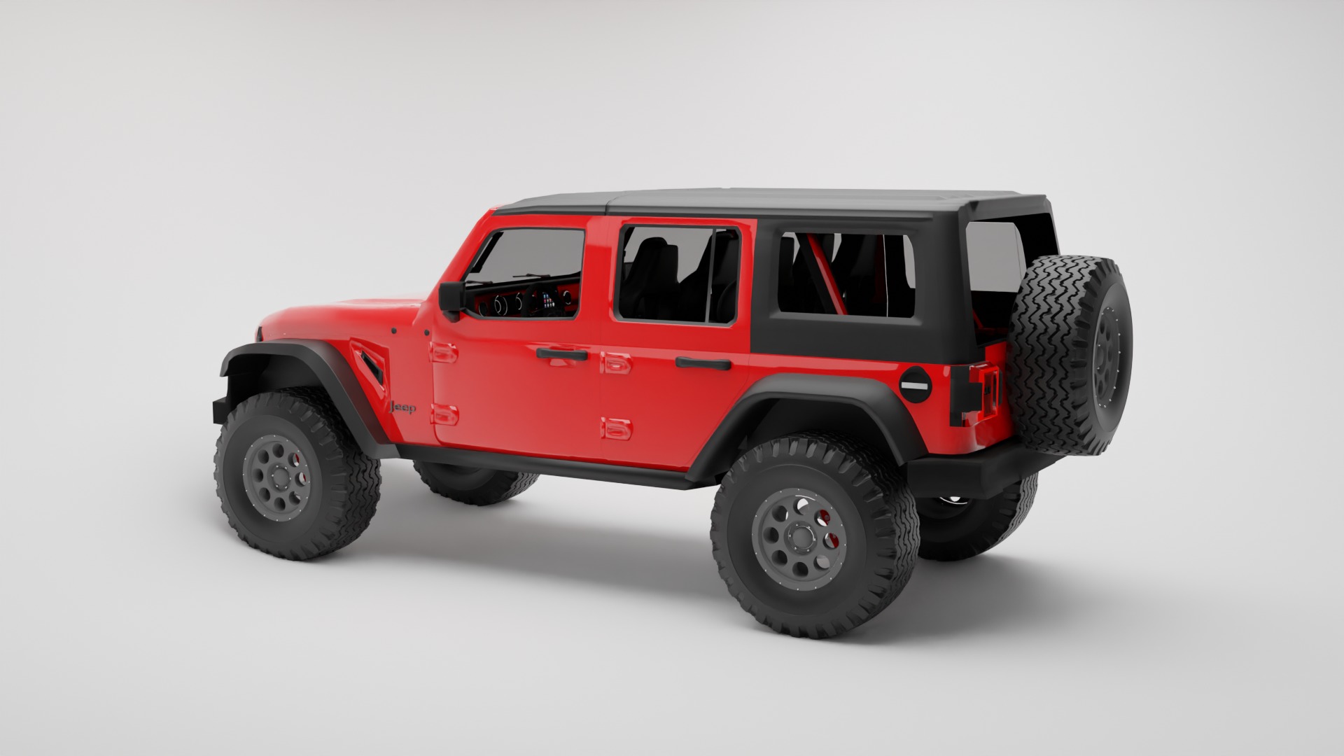 Jeep Wrangler Rubicon JL 3D model_2