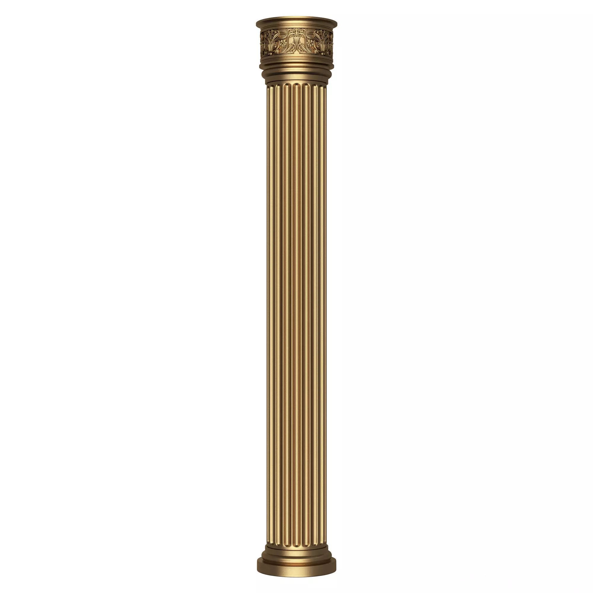 Column Capital 01203 Low-poly 3D model