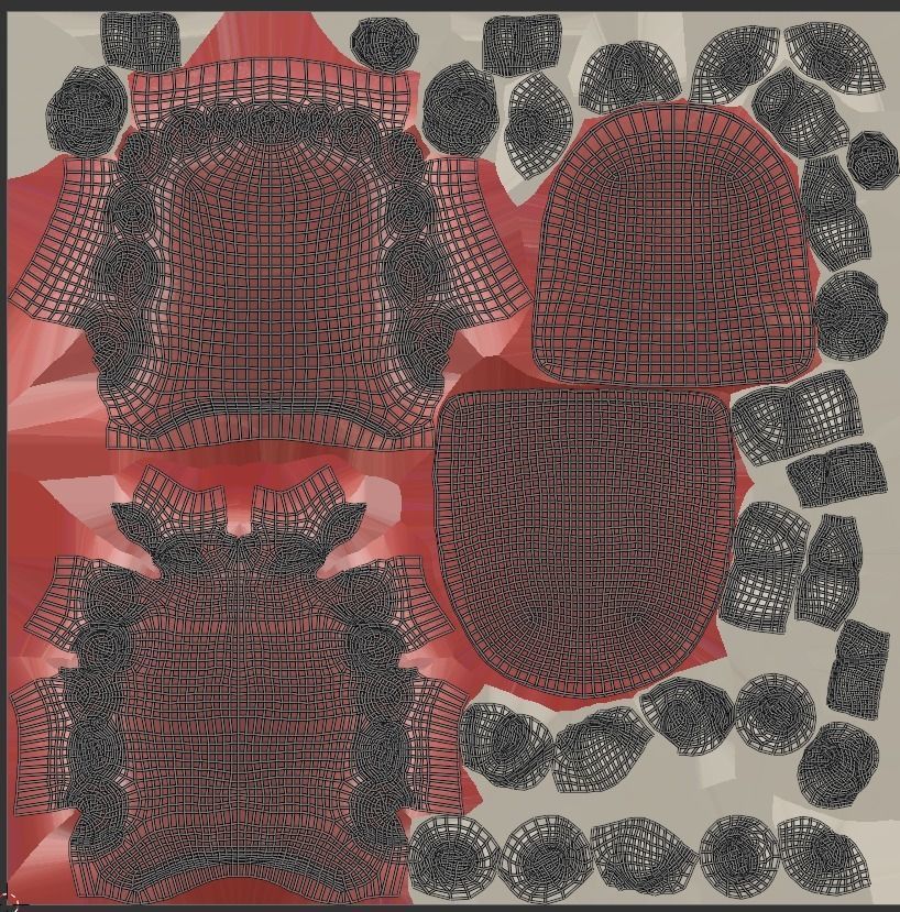 Human Gum and Teeth Low-poly 3D model_11