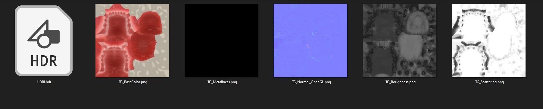 Human Gum and Teeth Low-poly 3D model_12