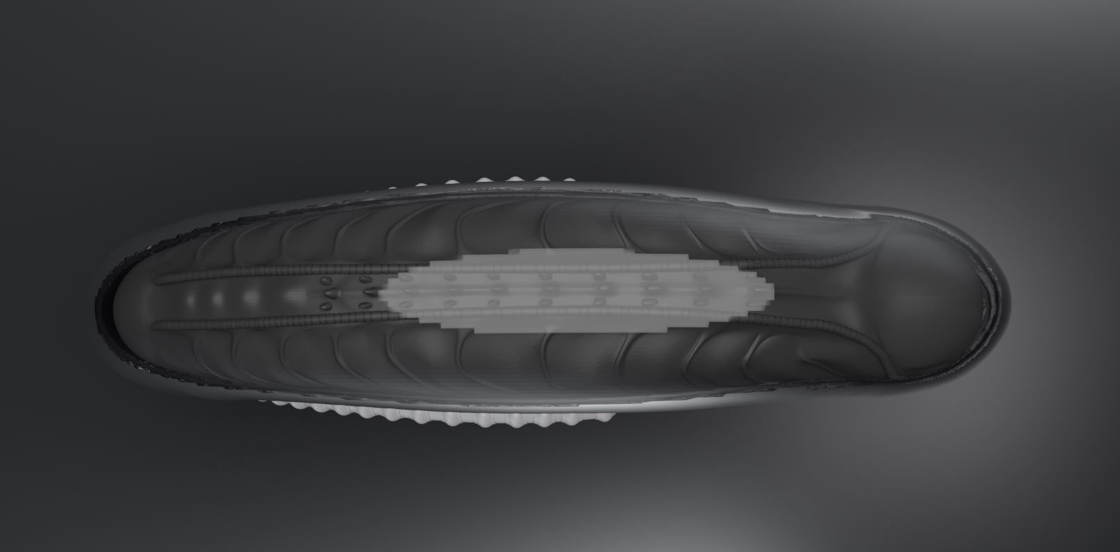 Xenomorph Head Scale model  3D print model_3