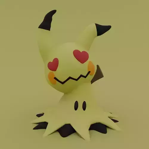 Valentines Special - Mimikyu 3D print model