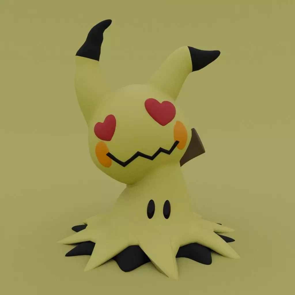 Valentines Special - Mimikyu 3D print model_0