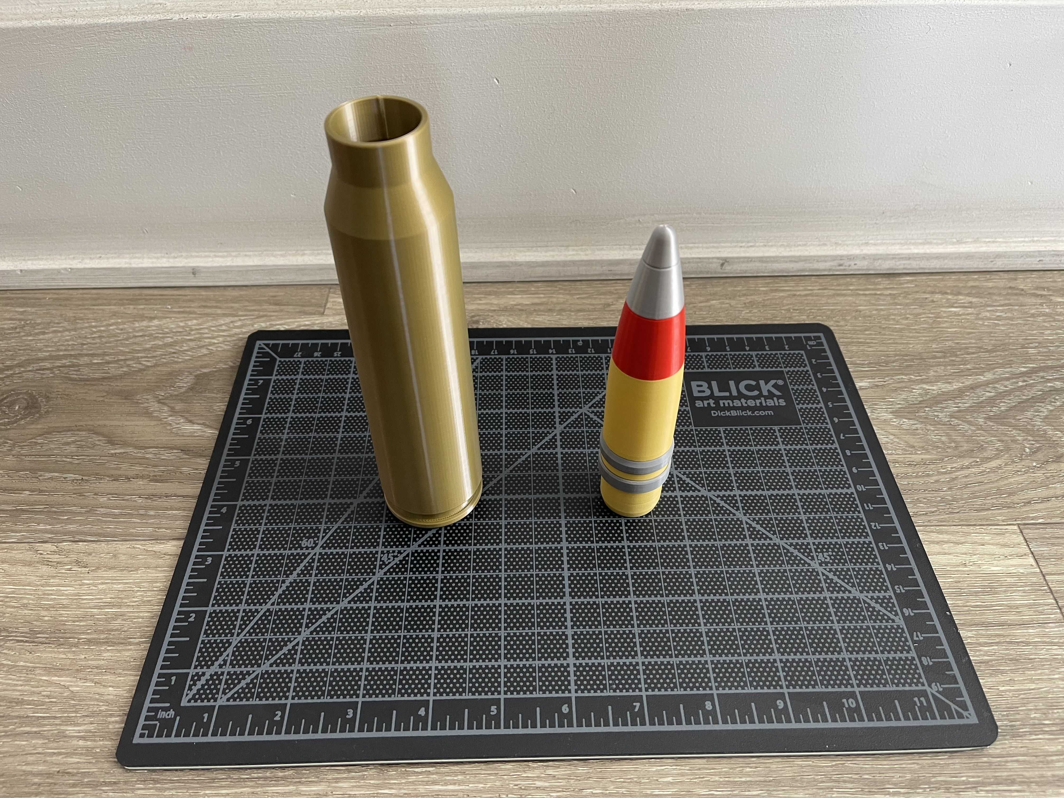 A10 Thunderbolt GAU-8 PGU14 API and PGU13 HEI 30mm x 173mm  3D print model_11