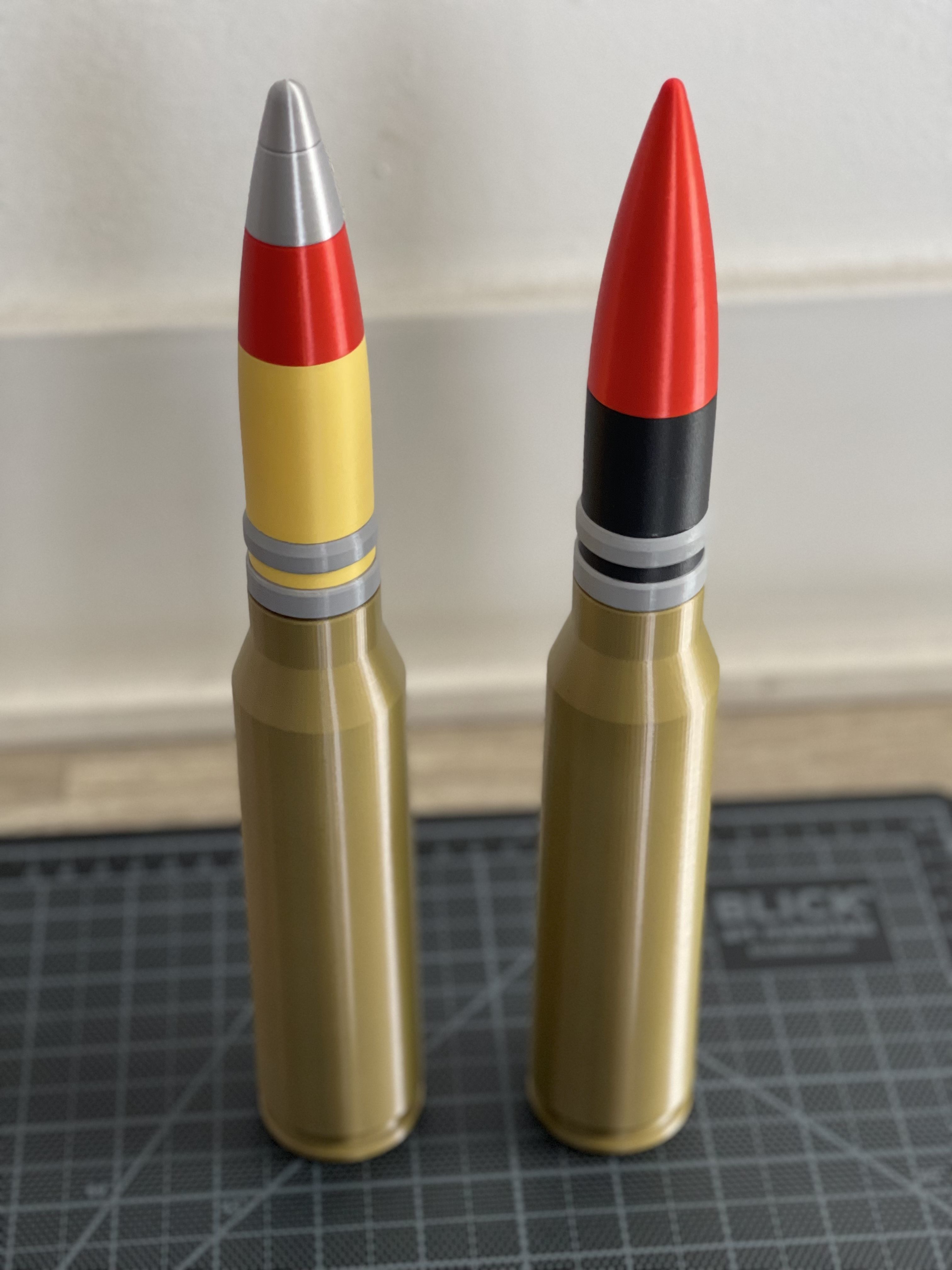 A10 Thunderbolt GAU-8 PGU14 API and PGU13 HEI 30mm x 173mm  3D print model_1