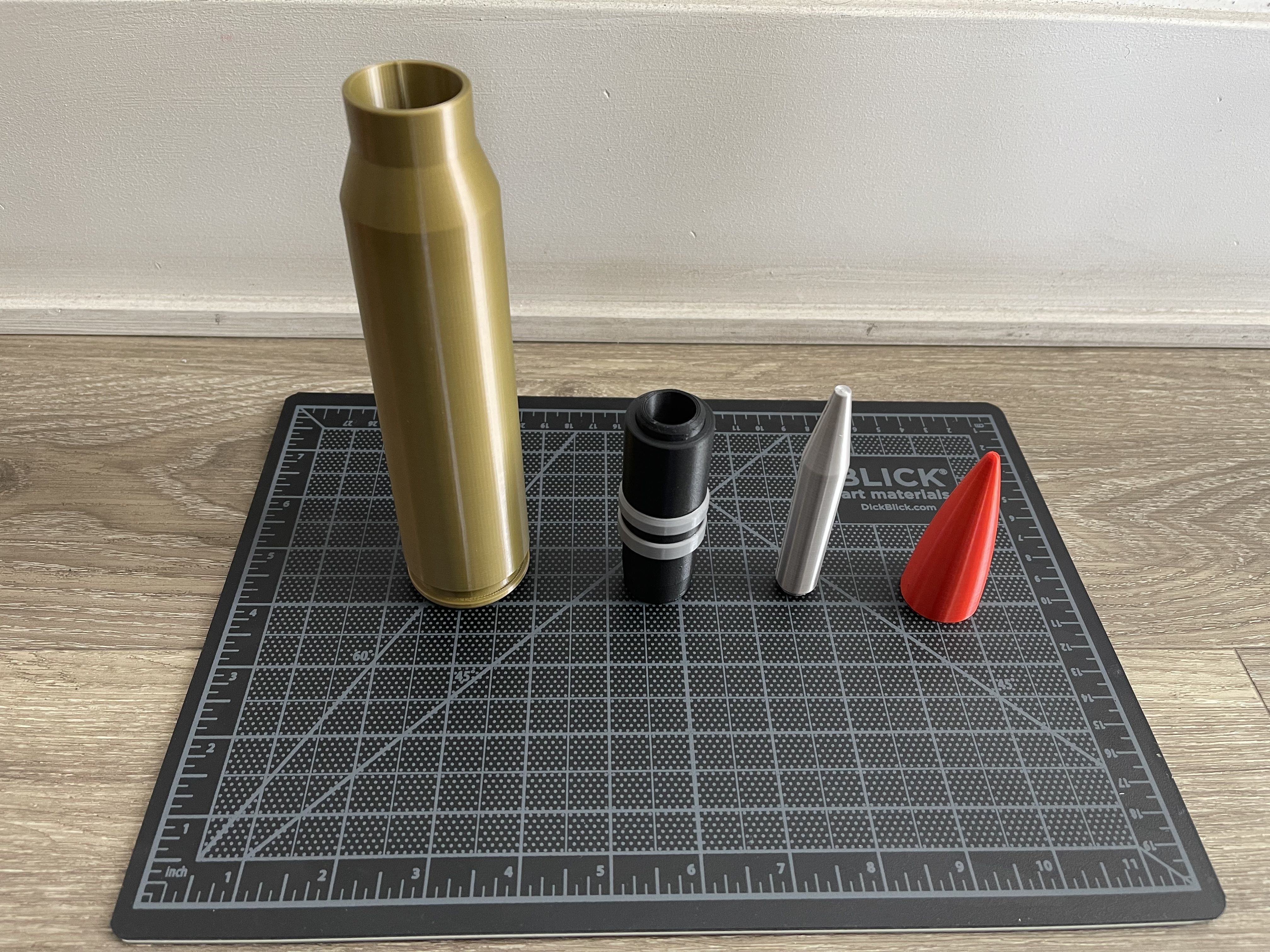 A10 Thunderbolt GAU-8 PGU14 API and PGU13 HEI 30mm x 173mm  3D print model_6