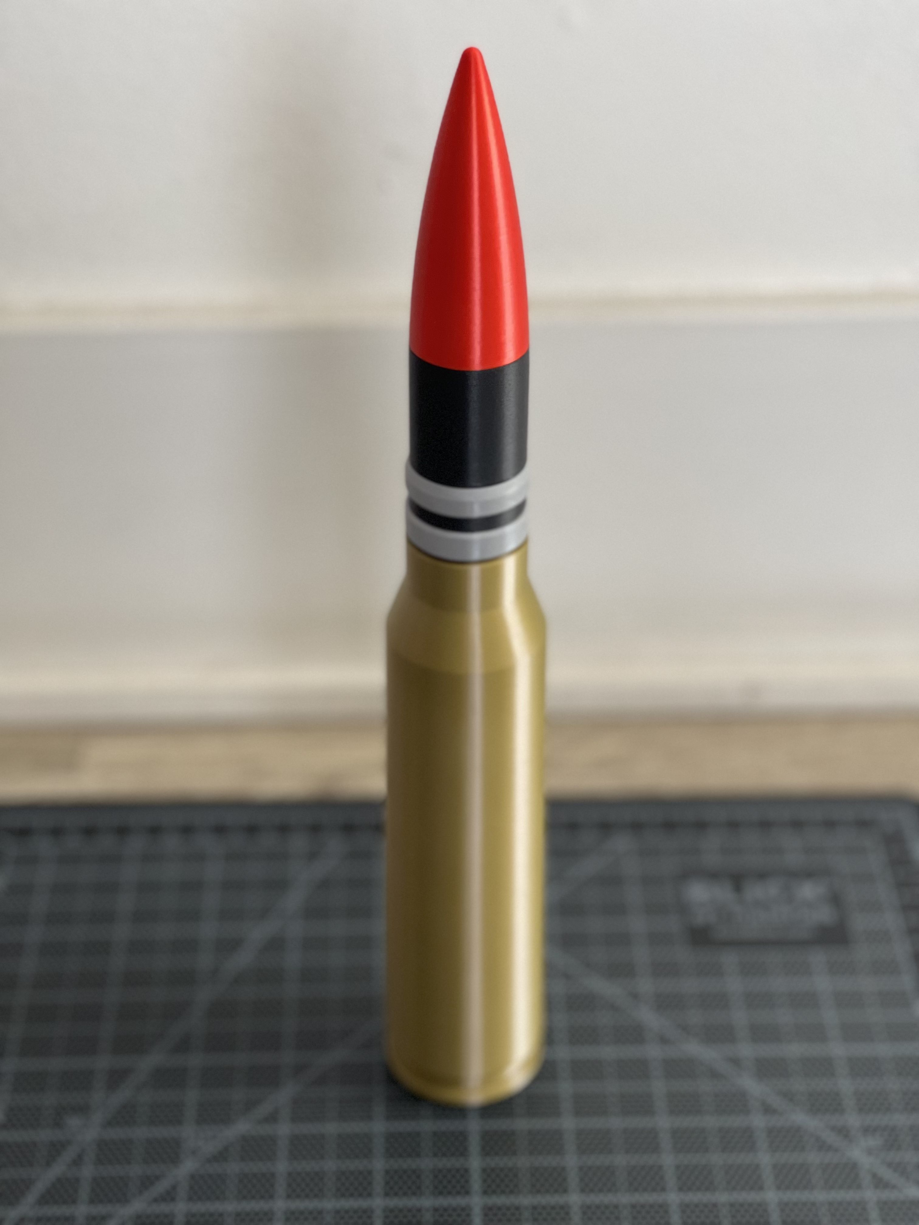 A10 Thunderbolt GAU-8 PGU14 API and PGU13 HEI 30mm x 173mm  3D print model_3