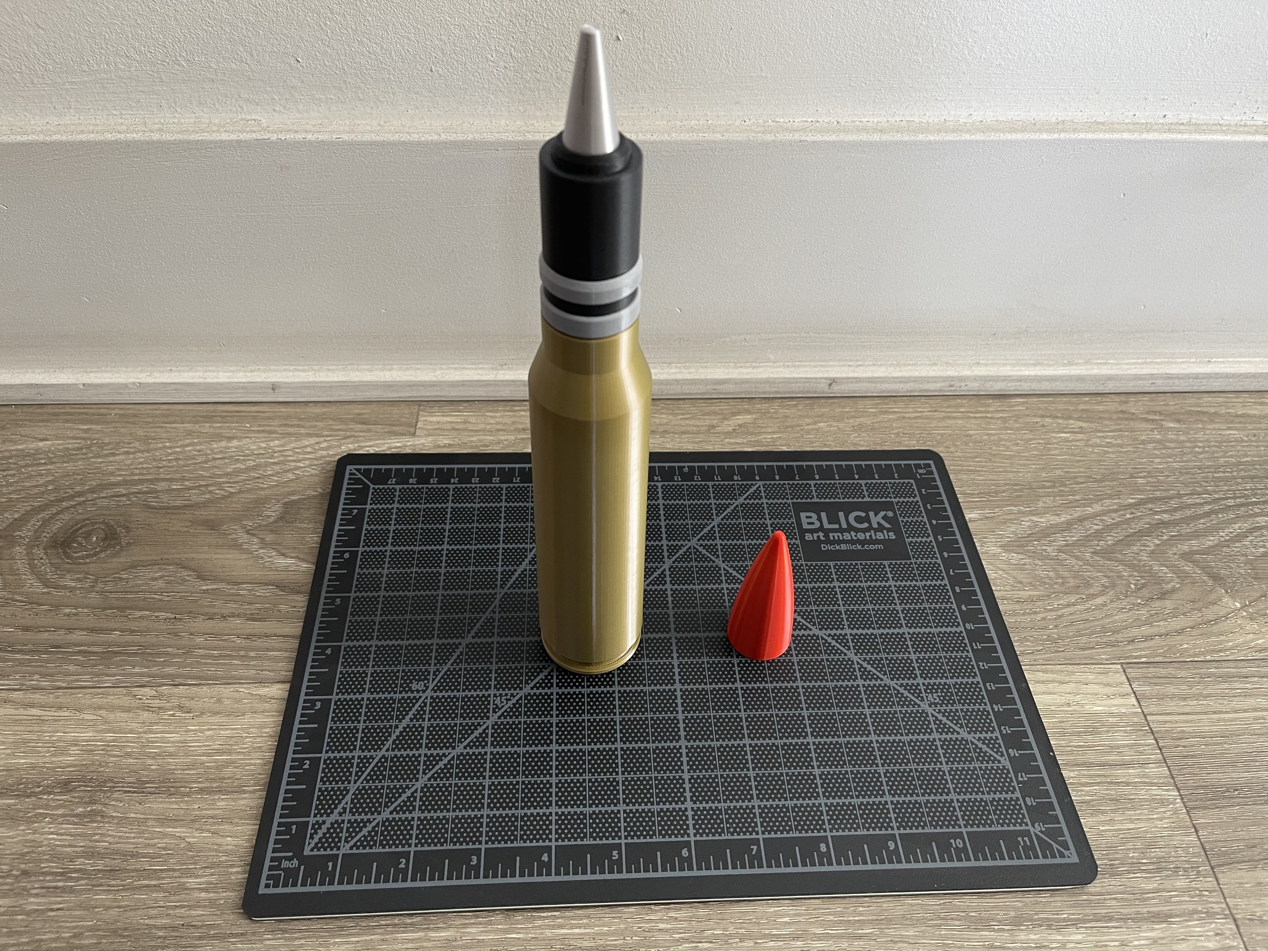 A10 Thunderbolt GAU-8 PGU14 API and PGU13 HEI 30mm x 173mm  3D print model_7