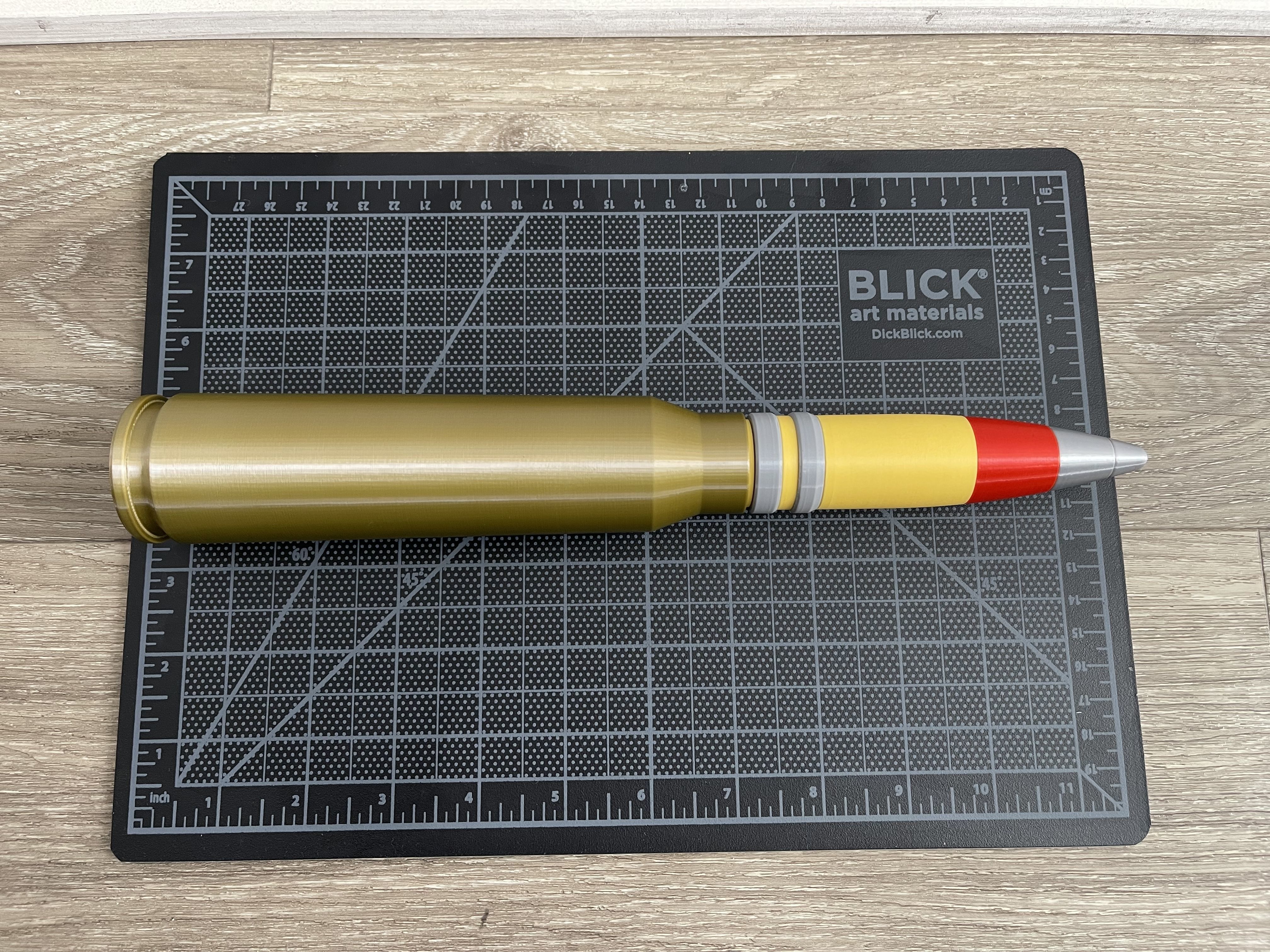 A10 Thunderbolt GAU-8 PGU14 API and PGU13 HEI 30mm x 173mm  3D print model_10