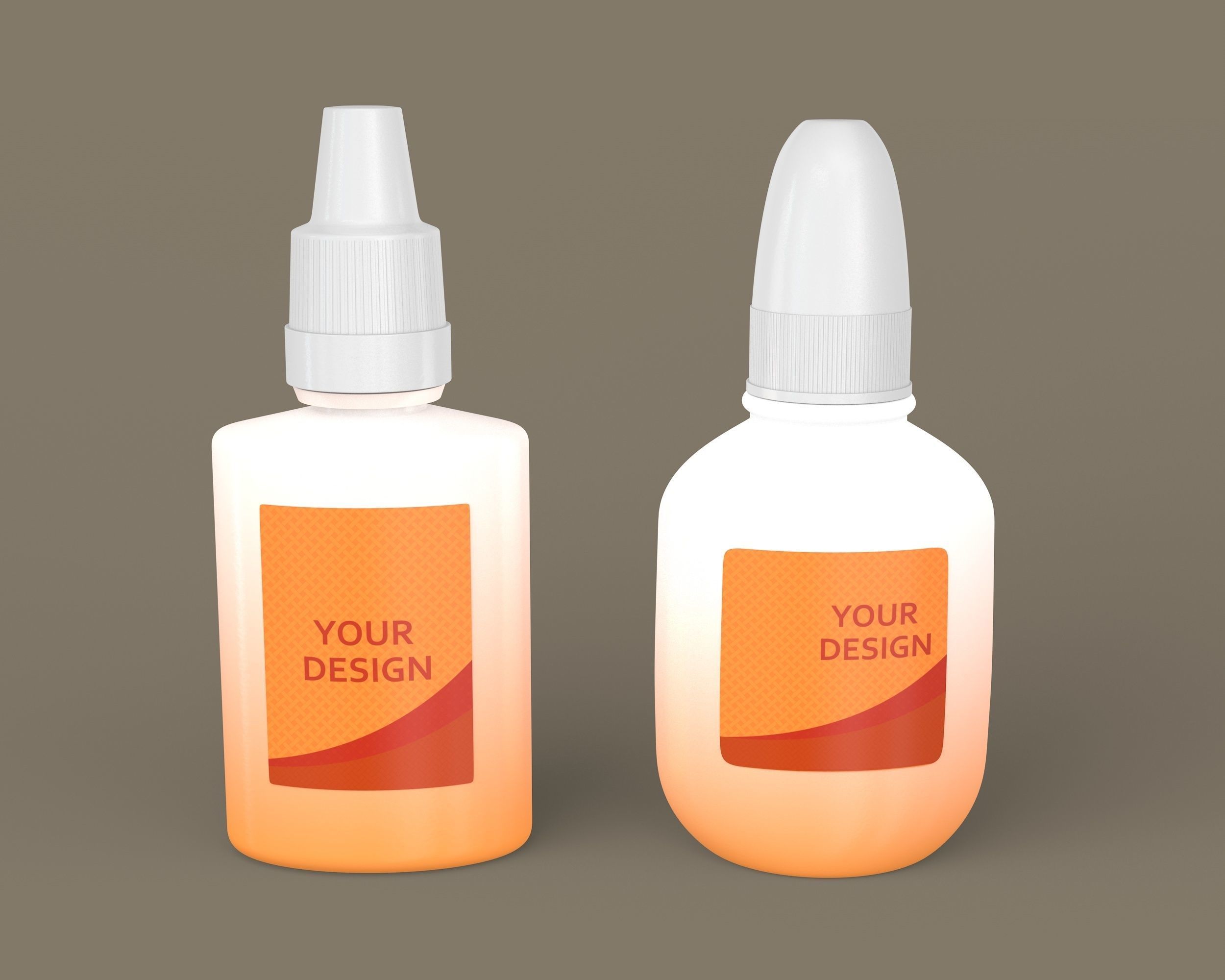 Nasal Spray Bottles 3D model_1