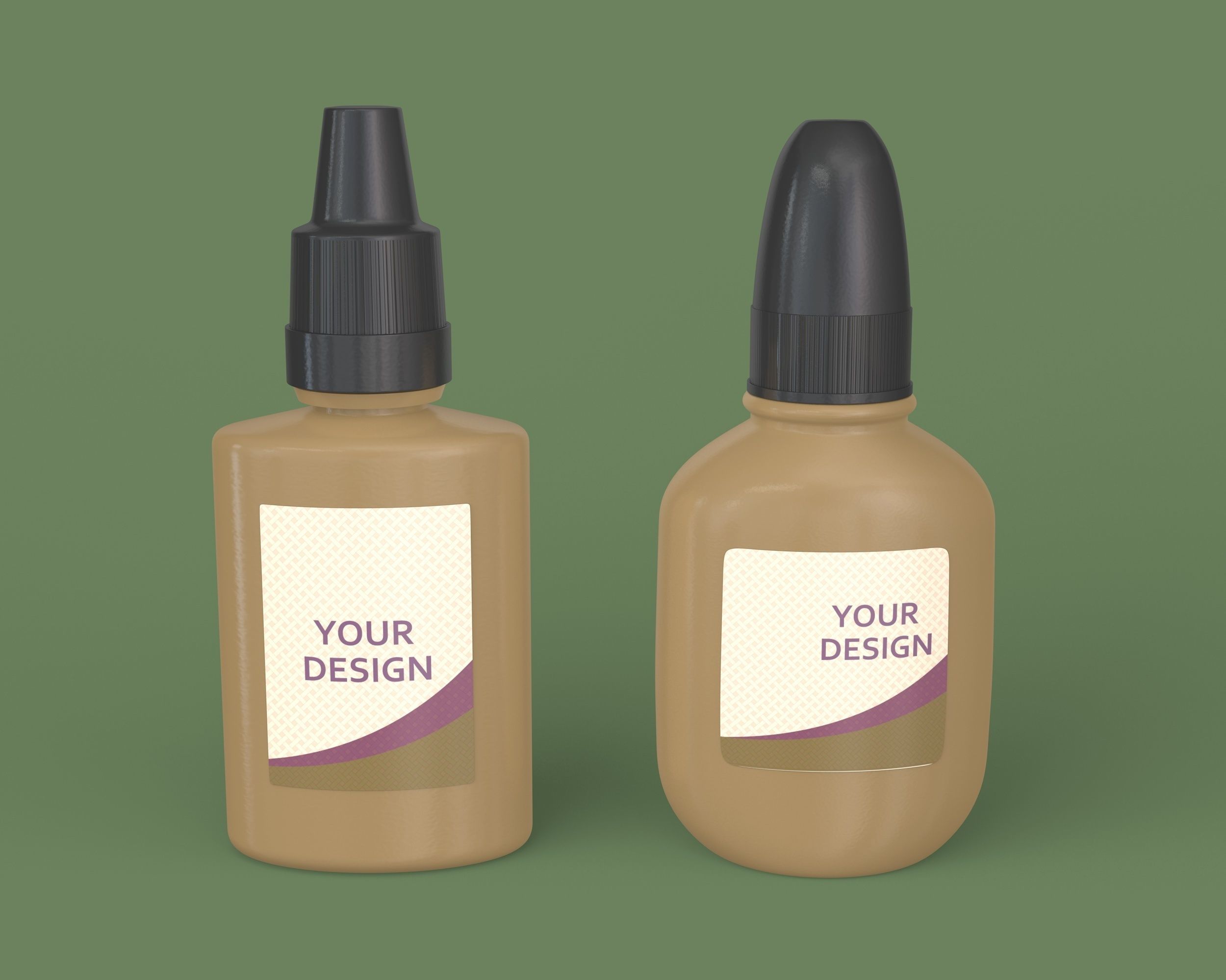 Nasal Spray Bottles 3D model_3