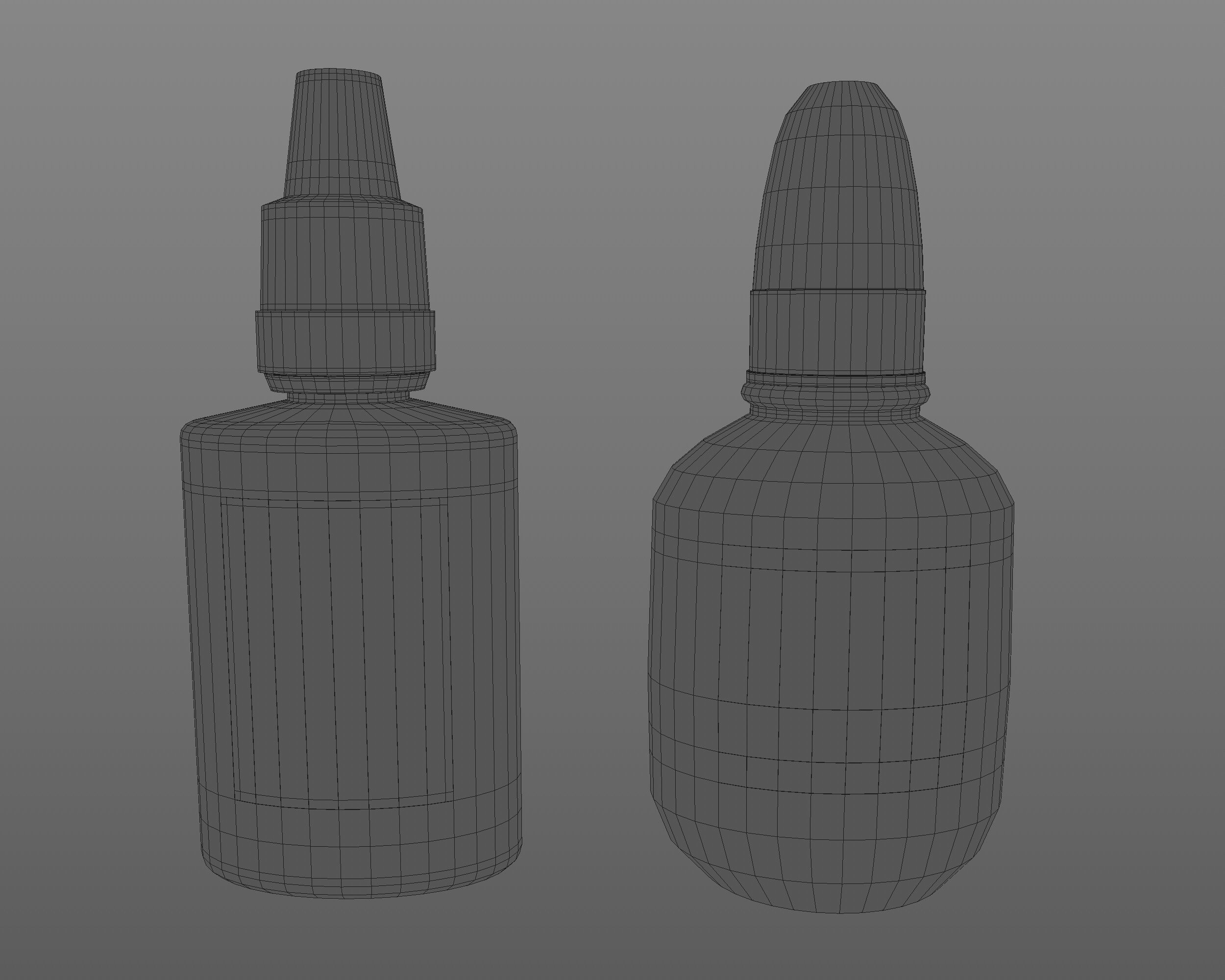 Nasal Spray Bottles 3D model_6