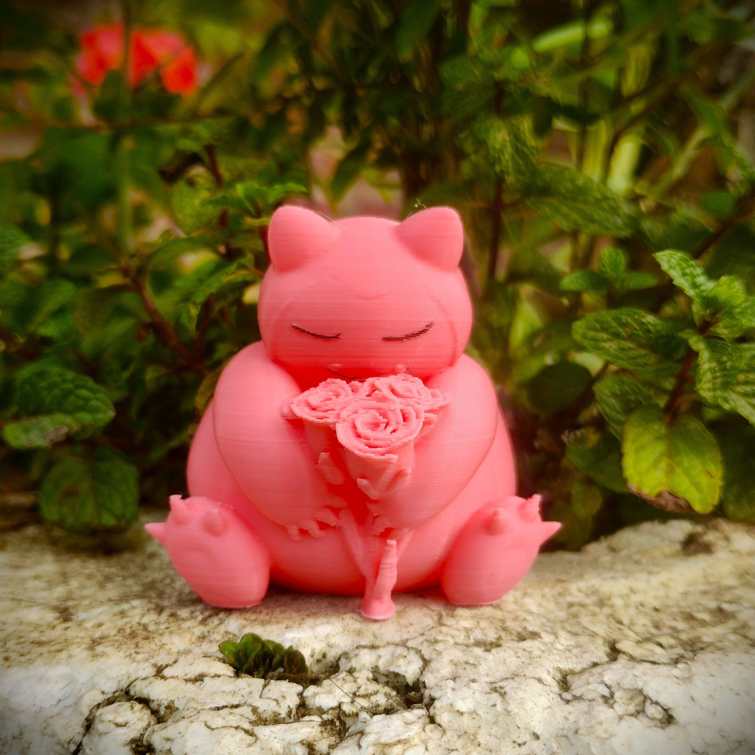 Valentines Special - Snorlax 3D print model_1