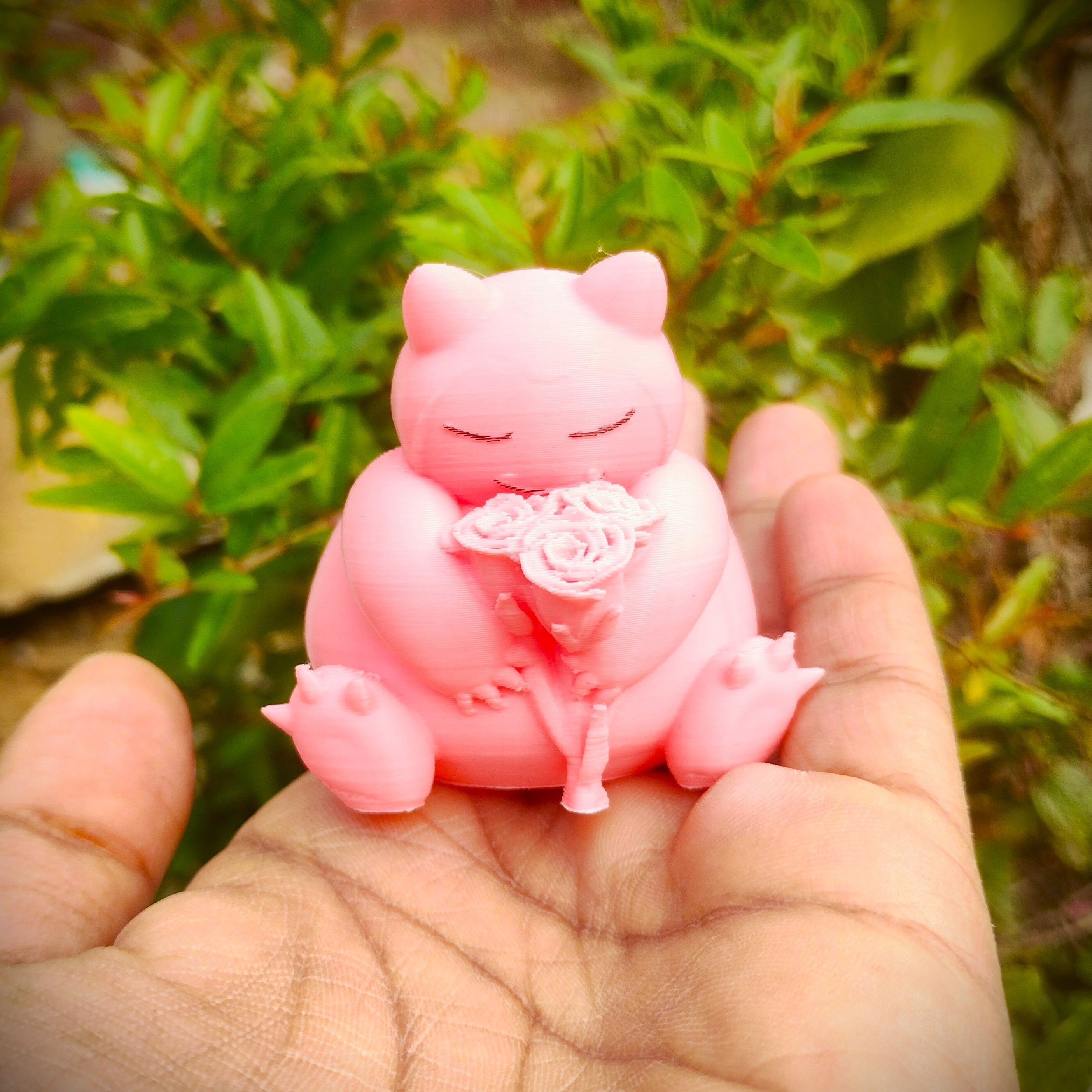 Valentines Special - Snorlax 3D print model_2