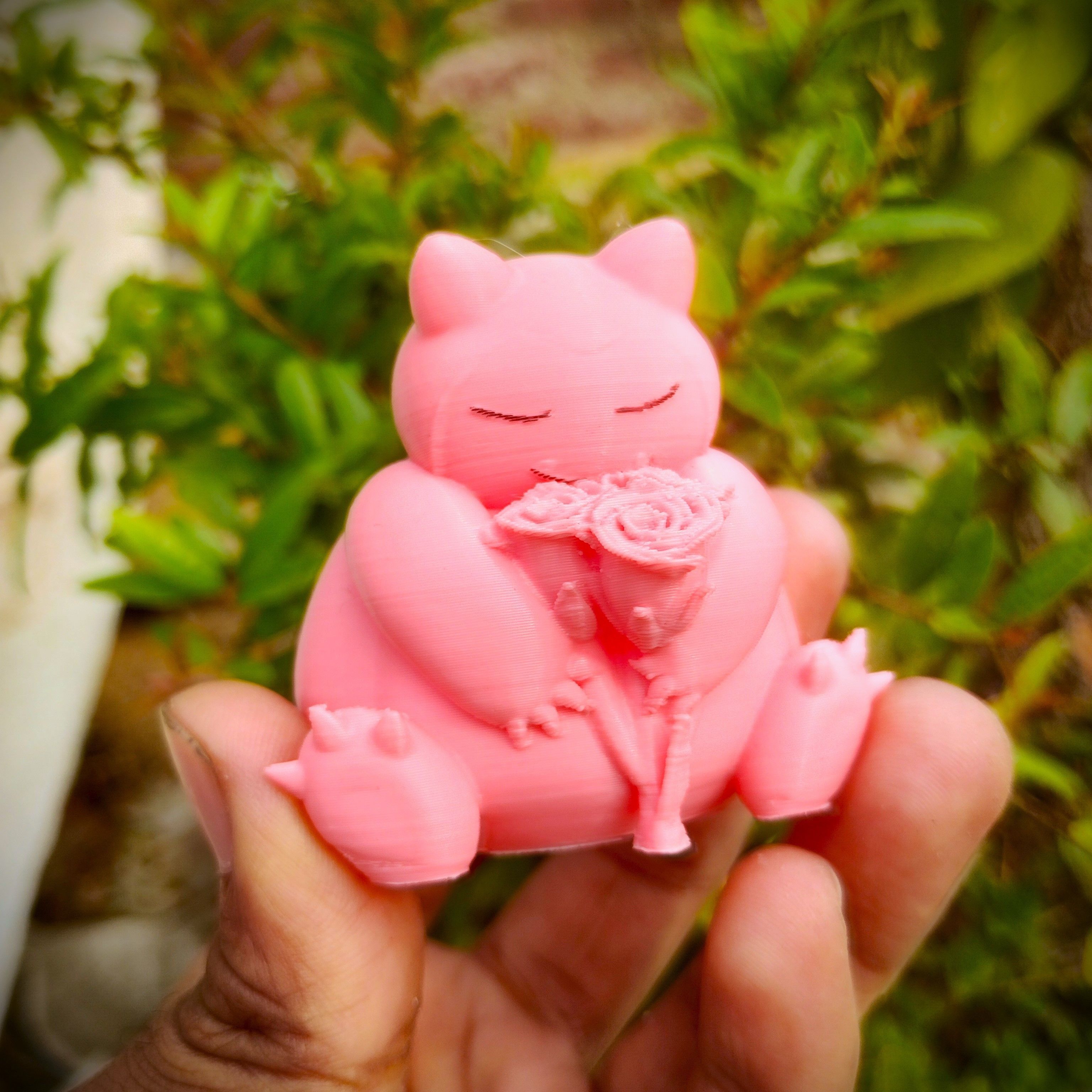 Valentines Special - Snorlax 3D print model_3
