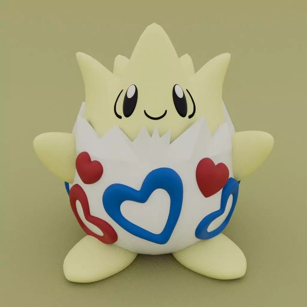 Valentines Special - Togepi 3D print model_0