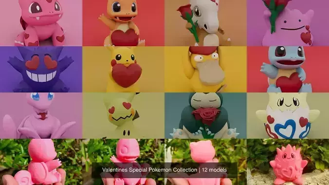 Valentines Special Pokemon Collection 