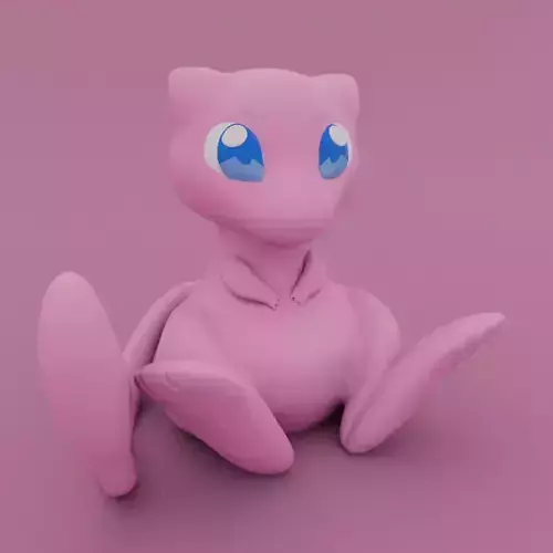 Mew - Pokemon 3D print model