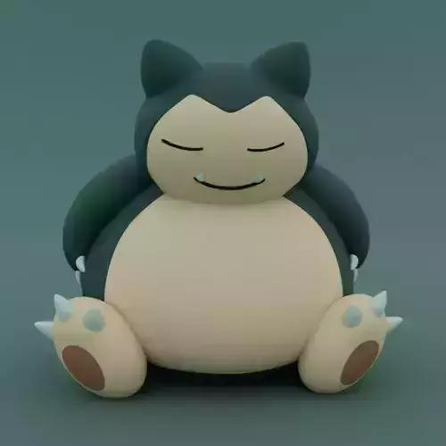 Snorlax  - Pokemon 3D print model