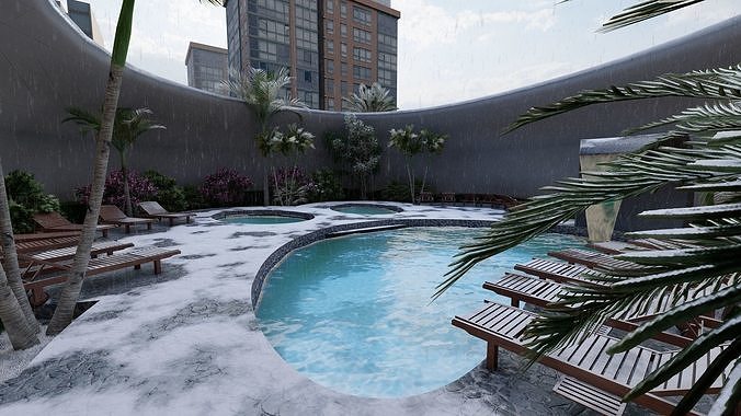 Lumion 11 Culture entertainment complex  3D model 5