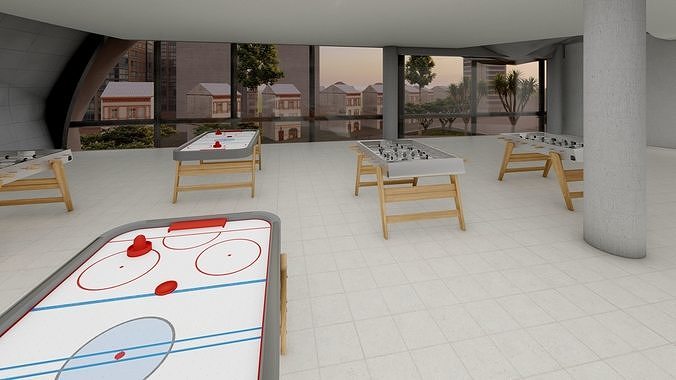 Lumion 11 Culture entertainment complex  3D model 7