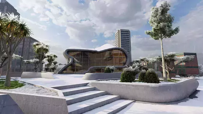 Lumion 11 Culture entertainment complex 