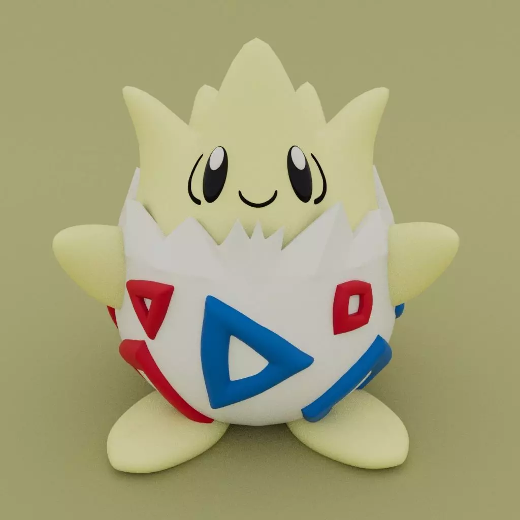 Togepi - Pokemon 3D print model